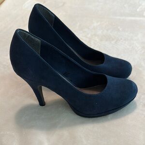 Tamaris Elegant Navy Blue Women's Heels